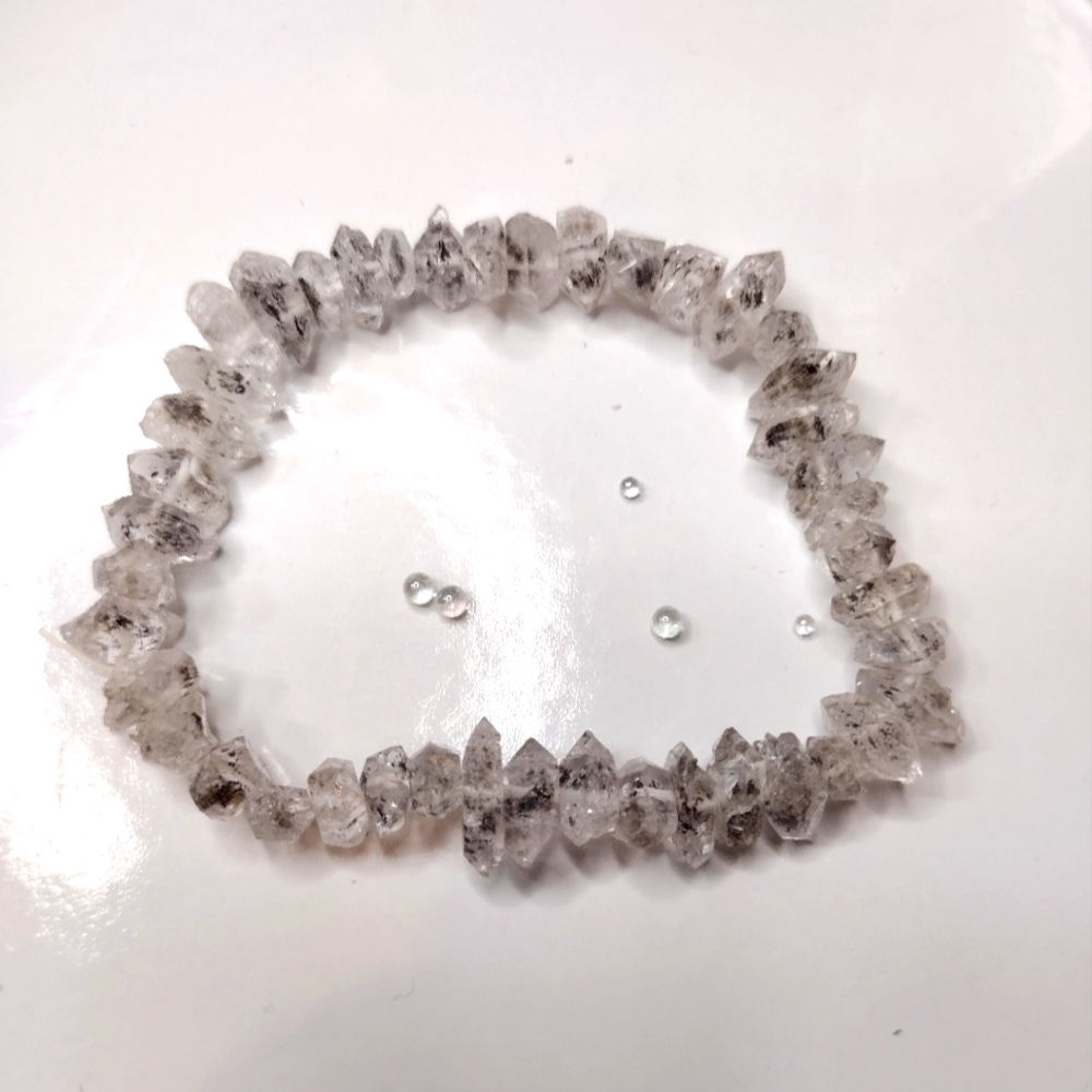 Herkimer Diamond bracelet